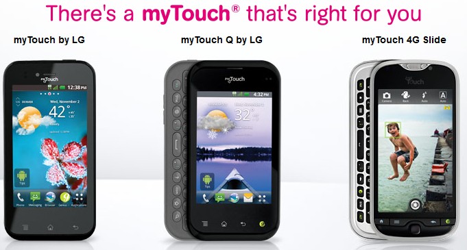 T-Mobile myTouch data recovery